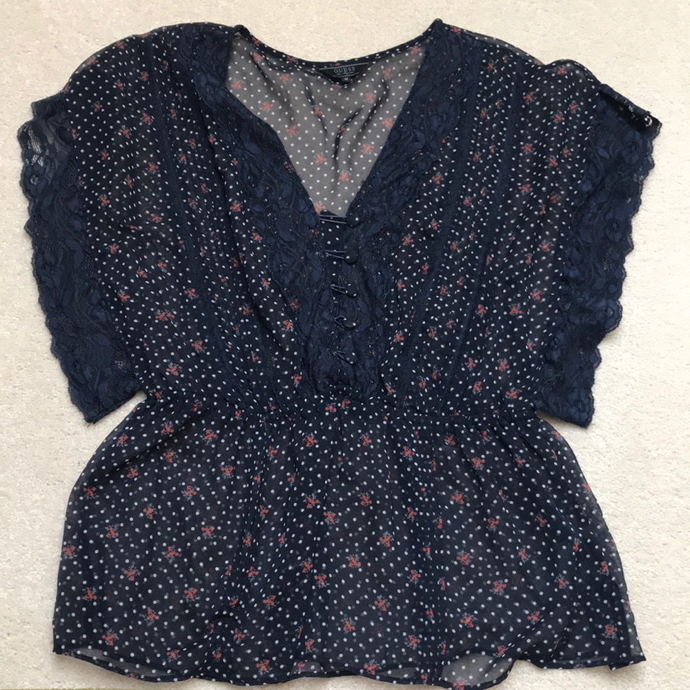 Guess floral shirt